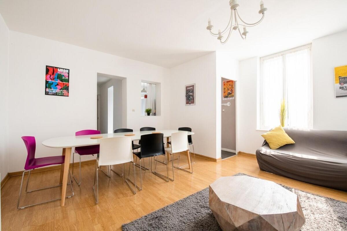 Maison Cosy 4 Chambres, Terrasse, Garage Prive Croix Exteriör bild