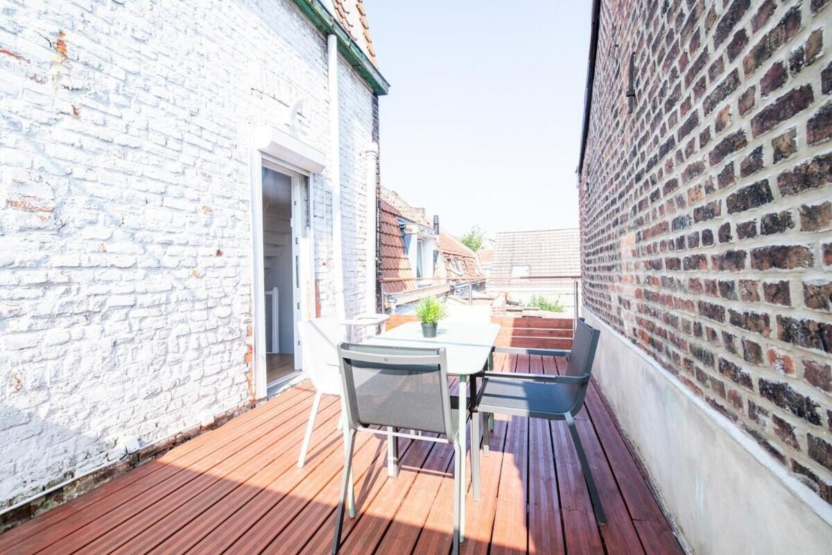 Maison Cosy 4 Chambres, Terrasse, Garage Prive Croix Exteriör bild