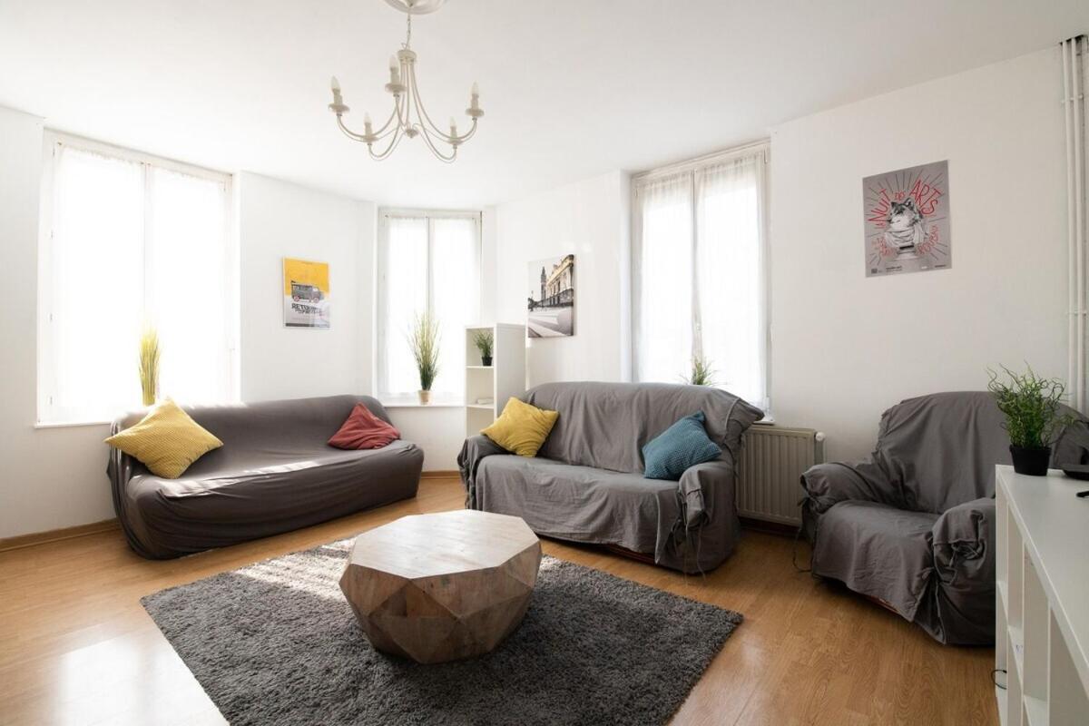 Maison Cosy 4 Chambres, Terrasse, Garage Prive Croix Exteriör bild